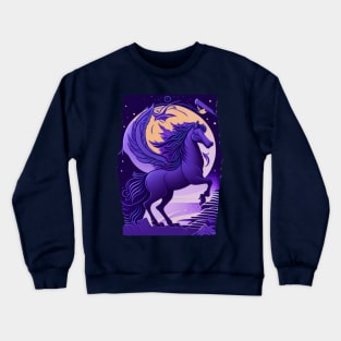 pegasus the flying horse Crewneck Sweatshirt